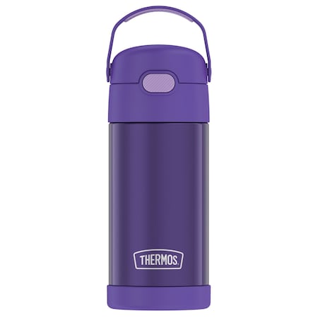 Thermos 12-Ounce FUNtainer Vacuum-Insulated Stainless Steel Bottle (Purple) F4100PU6